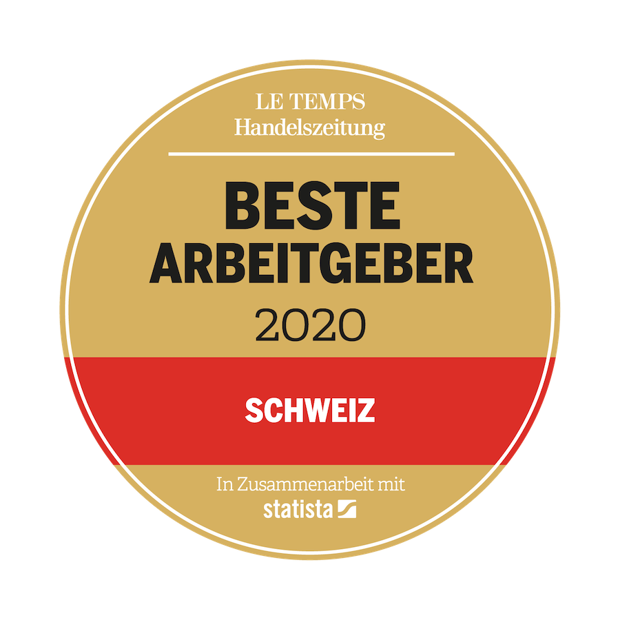 bbv als «Top Arbeitgeber Schweiz 2020» ausgezeichnet